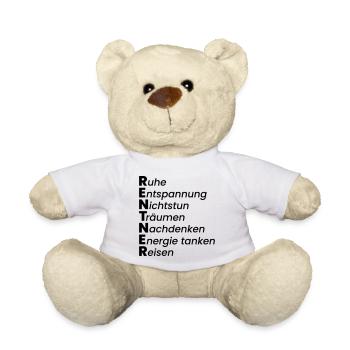 Rentner - Teddy - Weiß - Vorne