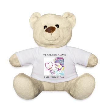 Rared diseaseday - Teddy Bear - white - Front