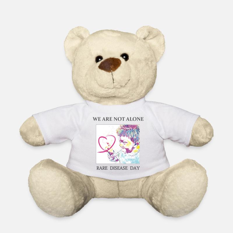 Rarediseaseday - Teddy - Weiß
