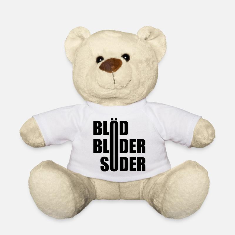 Blöd Blöder Söder - Teddy - Weiß