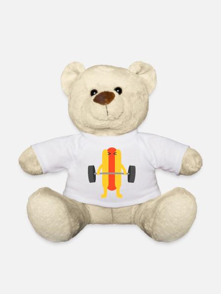 Fitness - Teddy - Weiß