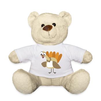 Gobbler de Turquie - Nounours - blanc - Devant