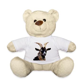 Douce chèvre - Nounours - blanc - Devant