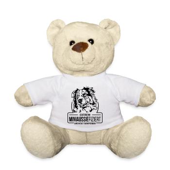 MINIAUSSIEFIZIERT Miniature Australian Shepherd - Teddy - Weiß - Vorne
