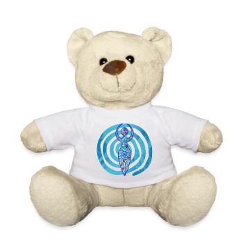 déesse spirale e 238 - Nounours - blanc - Devant