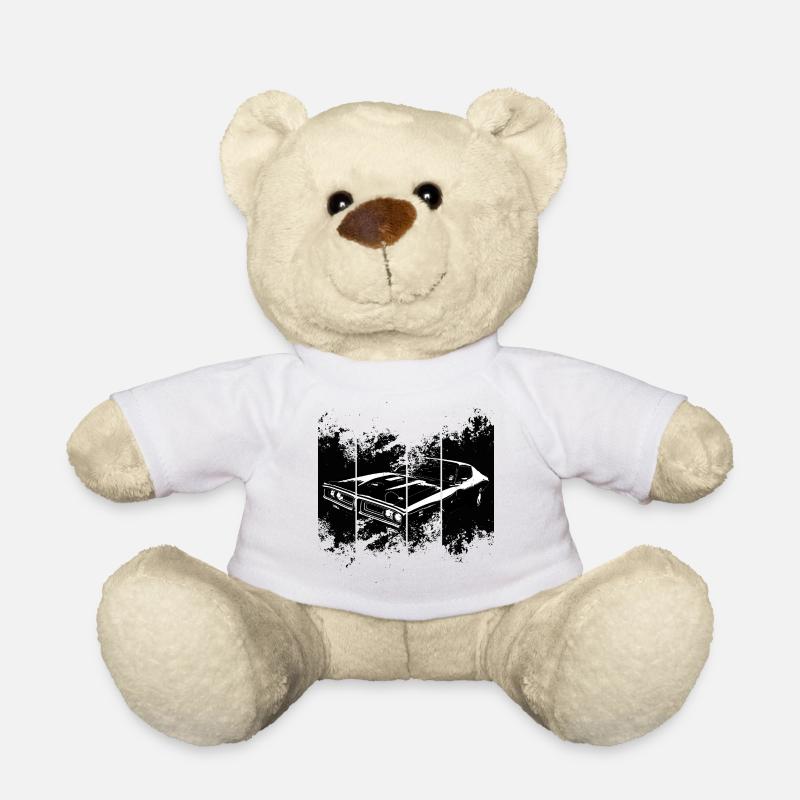 Muscle Car - Nounours - blanc