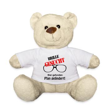 Brille gesucht - Teddy - Weiß - Vorne