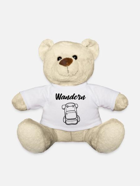 Wandern Backpack - Teddy - Weiß