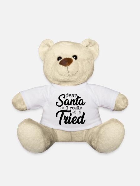 Winterlicher Schneeflocken-Kamm - Teddy - Weiß
