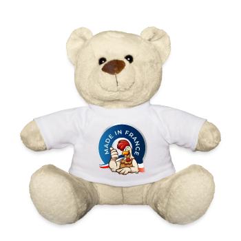 MADE IN FRANCE - Nounours - blanc - Devant