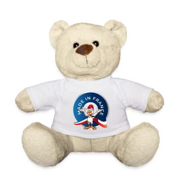 MADE IN FRANCE - Nounours - blanc - Devant