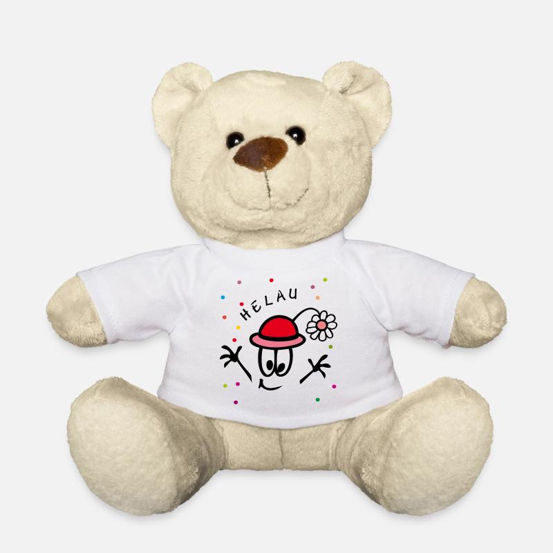 Karneval, Fasching, Comic - Teddy - Weiß