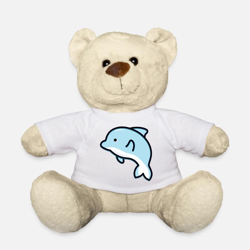 Mignon dauphin - Nounours - blanc