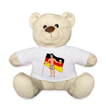 Deutscher Hot Boy - Teddy - Weiß - Vorne