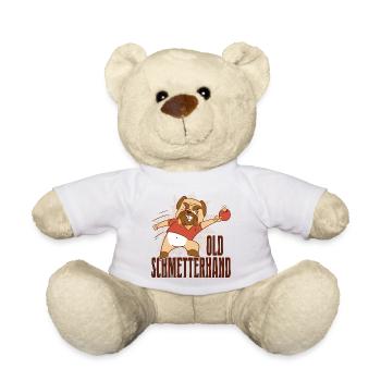 Table Tennis Hund Pingpong Outfit Dog Pong - Teddy Bear - white - Front