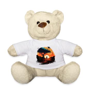 Alien Tree - Teddy Bear - white - Front