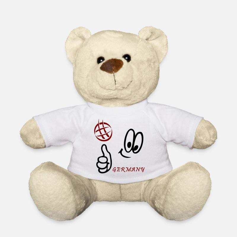 Handball 2025 Deutschland - Teddy - Weiß