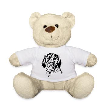 BRITTANY SPANIEL Portrait Dogs Dog Wilsigns - Teddy Bear - white - Front