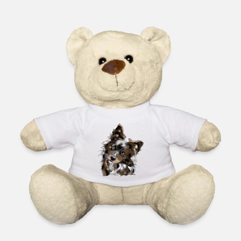 Berger australien - Nounours - blanc