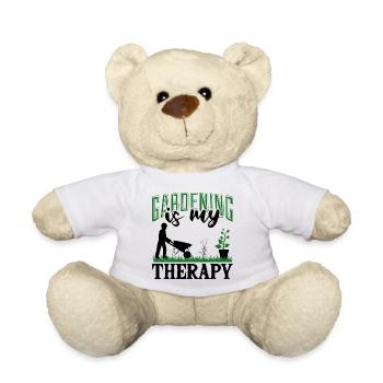 Hobby gardeners, fruit and vegetable gardeners - Teddy Bear - white - Front