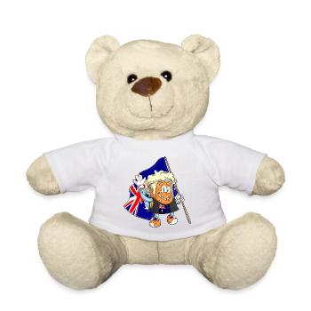 Bier Fan von Australien - Teddy - Weiß - Vorne