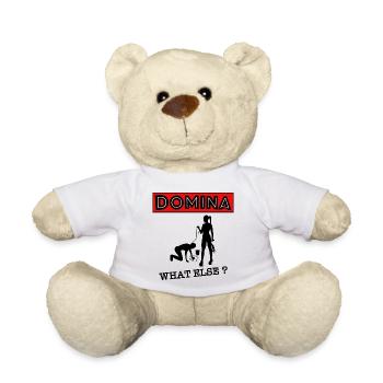 Domina Herrin what else? - Teddy - Weiß - Vorne