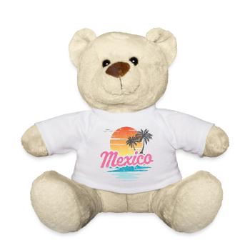 MÉXIQUE - Nounours - blanc - Devant