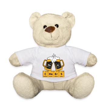 Bier Periodensystem - Teddy - Weiß - Vorne