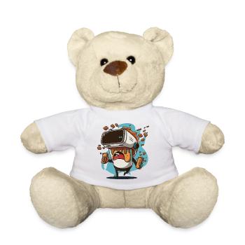 Future City VR - Teddy Bear - white - Front
