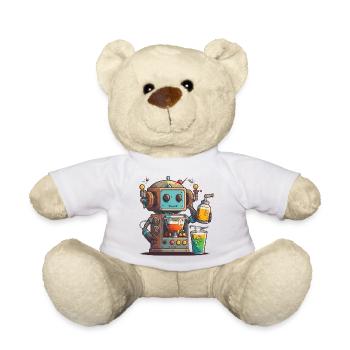 Roboter-Mixologe - Teddy - Weiß - Vorne
