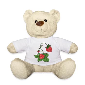 fraisier - Nounours - blanc - Devant