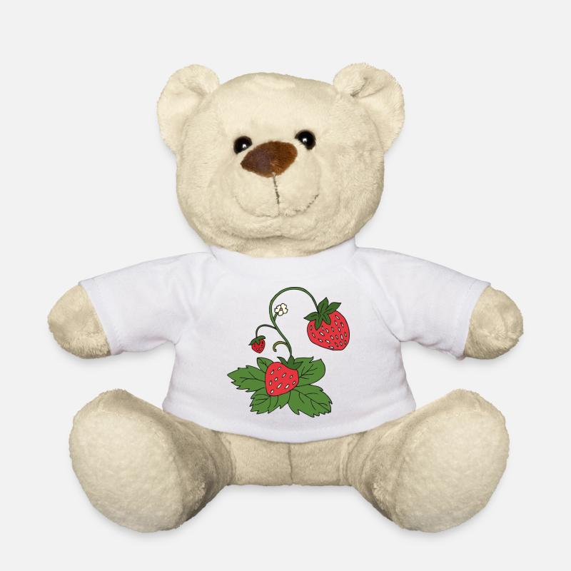erdbeerpflanze - Teddy - Weiß