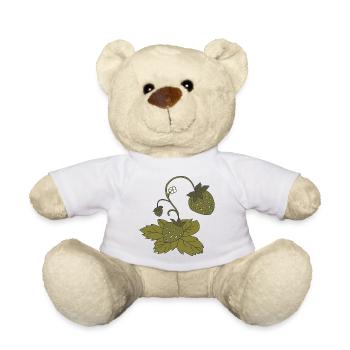 erdbeerpflanze - Teddy - Weiß - Vorne