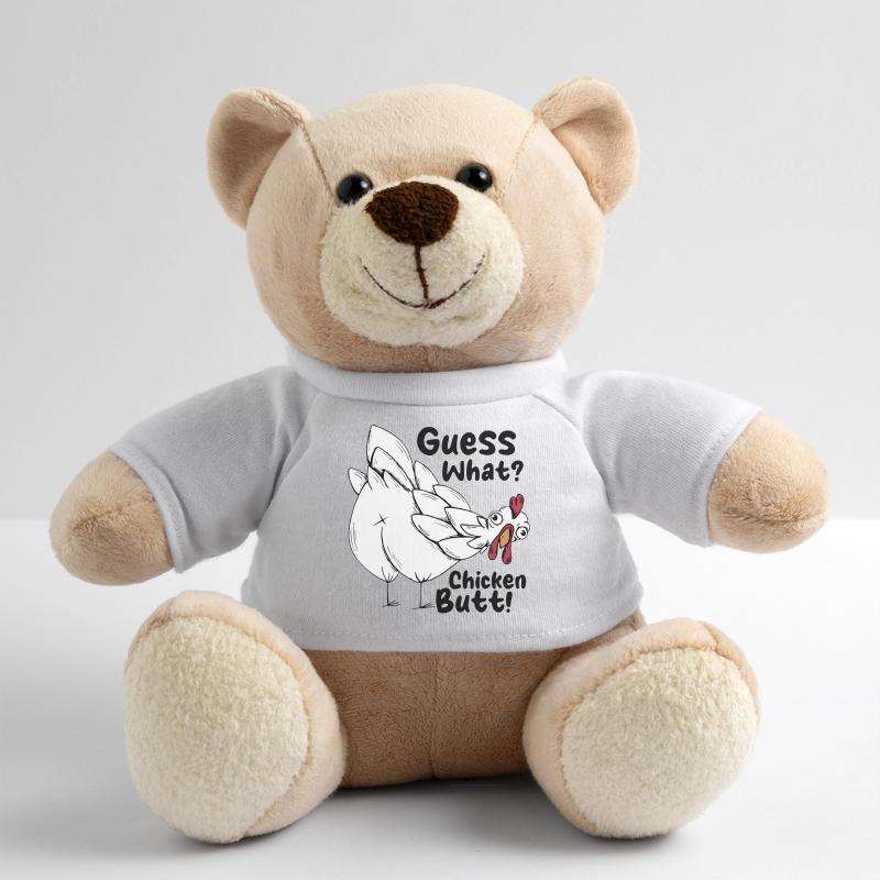 Devinez quel graphique drôle d’animal de cul de poulet Nounours