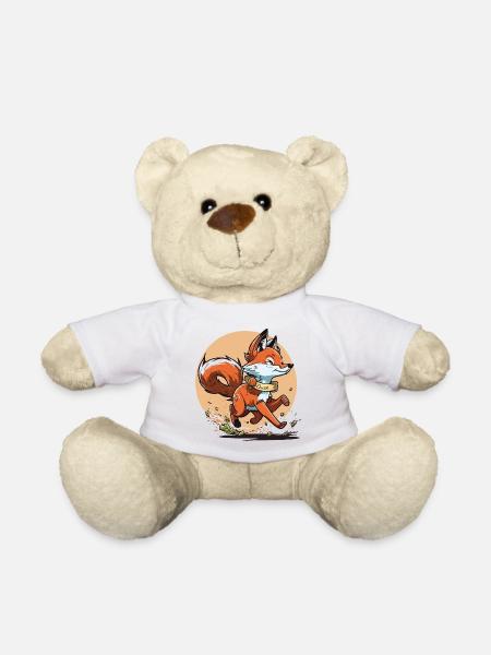 Fuchs-Läufer - Teddy - Weiß
