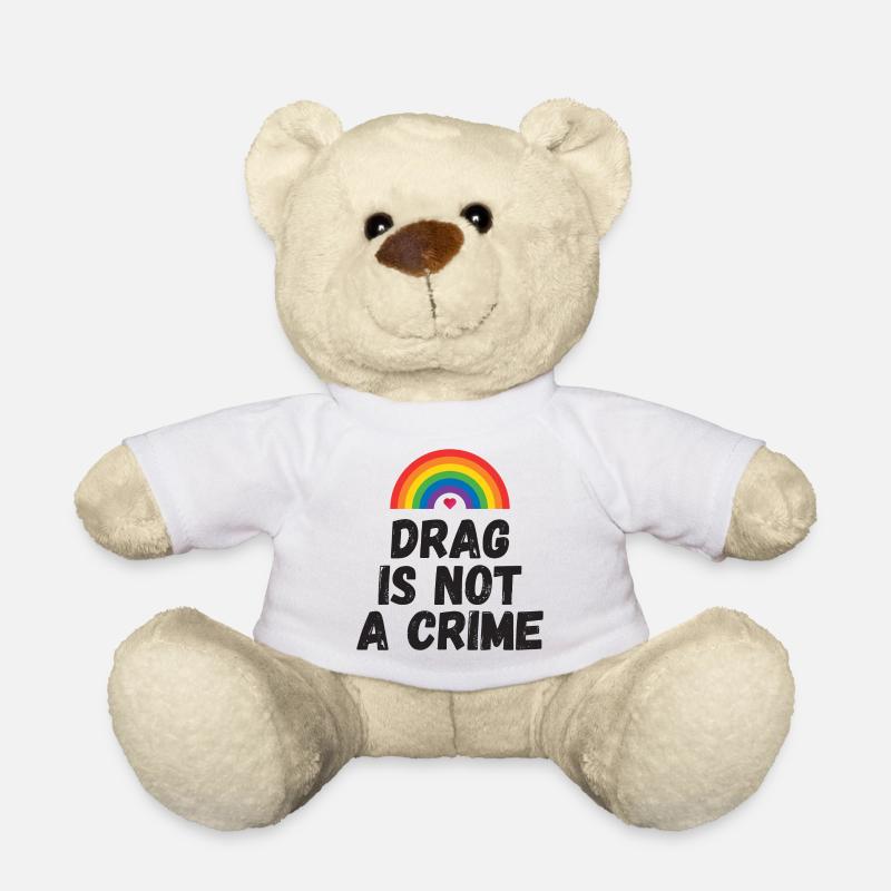 La drague n’est pas un crime - Nounours - blanc