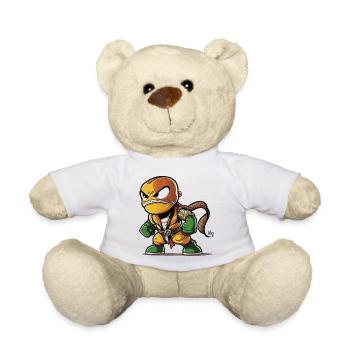 Schlängelnder Retter - Teddy - Weiß - Vorne