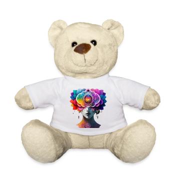 Lady Chakra - Teddy Bear - white - Front