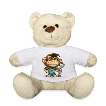 Clé anglaise - Nounours - blanc - Devant
