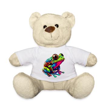 Frosch - Teddy - Weiß - Vorne