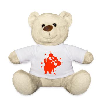 Bear - Panda Forest Nature Freedom Wild - Teddy Bear - white - Front
