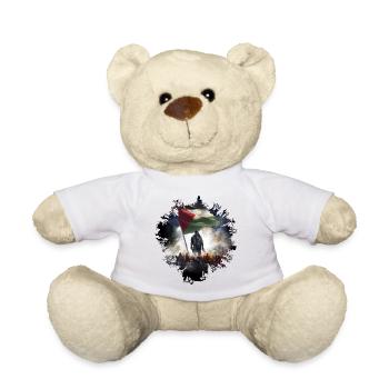 Free Palestina Gaza - Teddy - Weiß - Vorne