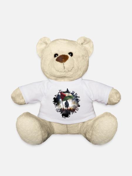 Libérez Palestina Gaza - Nounours - blanc