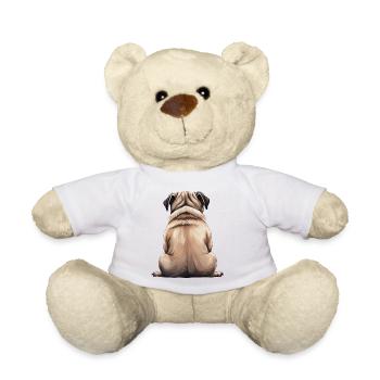 Mops - Teddy - Weiß - Vorne