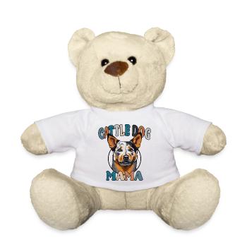 Bouvier Chien Maman Chiens Chien Fête des Mères Wilsigns - Nounours - blanc - Devant