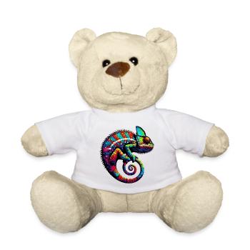 Chamäleon - Teddy - Weiß - Vorne
