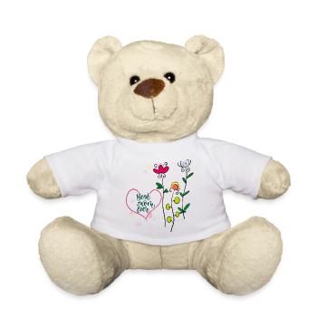 Meilleure maman de tous les temps - Nounours - blanc - Devant