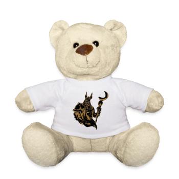 Ancient Anubis of Egypt - Teddy Bear - white - Front