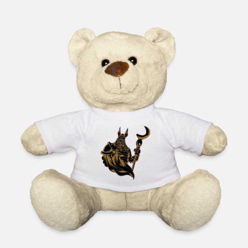 Antike Anubis von Ägypten - Teddy - Weiß