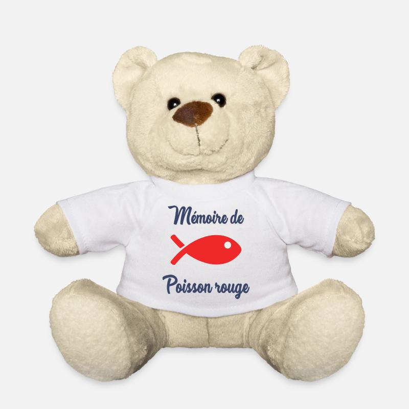 POISSON. MEMOIRE. SARDINE. POISSON D'AVRIL. MER - Nounours - blanc